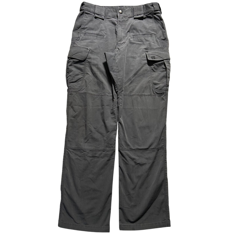 5.11 Tactical Cargo Pants Men 30x32 (Fits 32x31) Grey Ripstop Utility Work